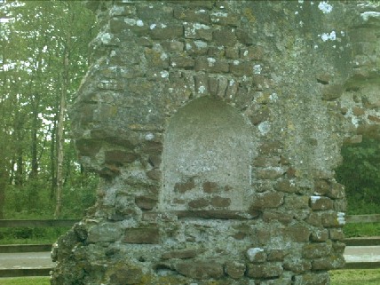Alcove in the bath house