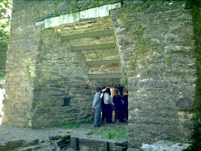 Tuyeres side of the furnace