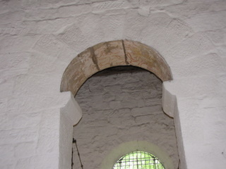Arch between nave and chancel