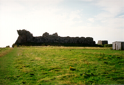 Outer bailey wall