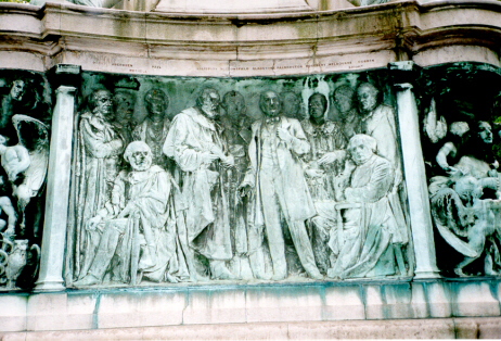Victoria monument panel